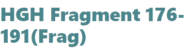 HGH-Frag/FRAG — Growth factor reference material
