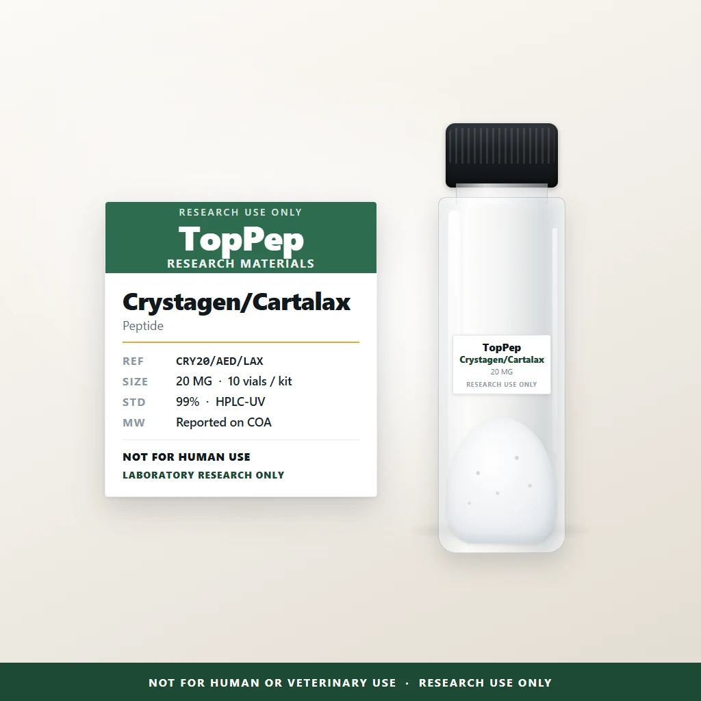 CRY20/AED/LAX — Peptide reference material