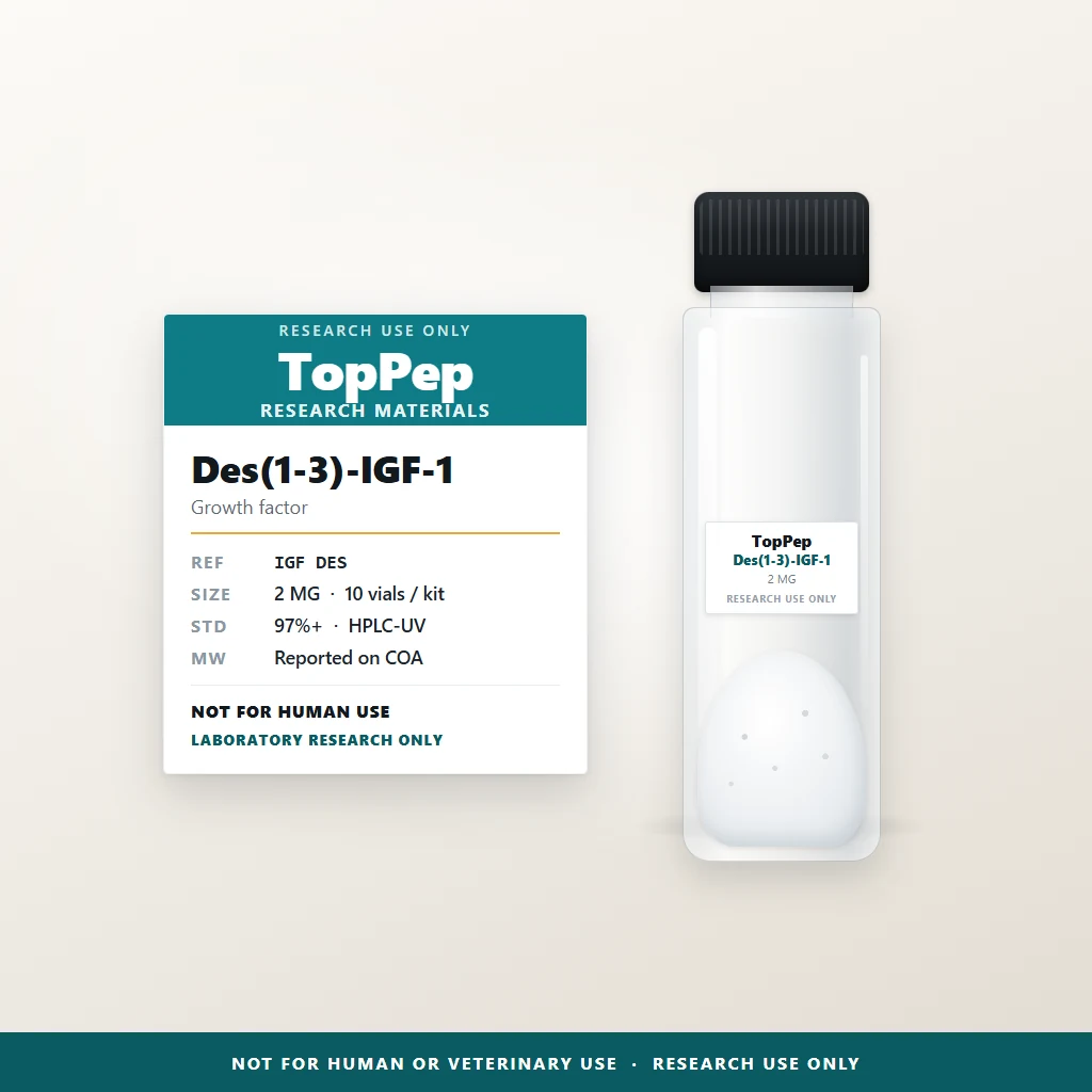 IGF DES — Growth factor reference material