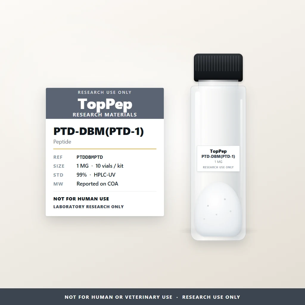 PTDDBMPTD — Peptide reference material